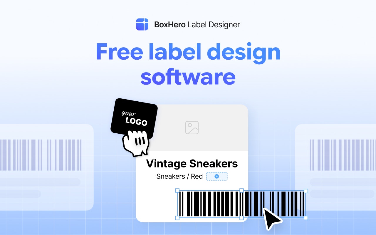 BoxHero Label Designer gallery image
