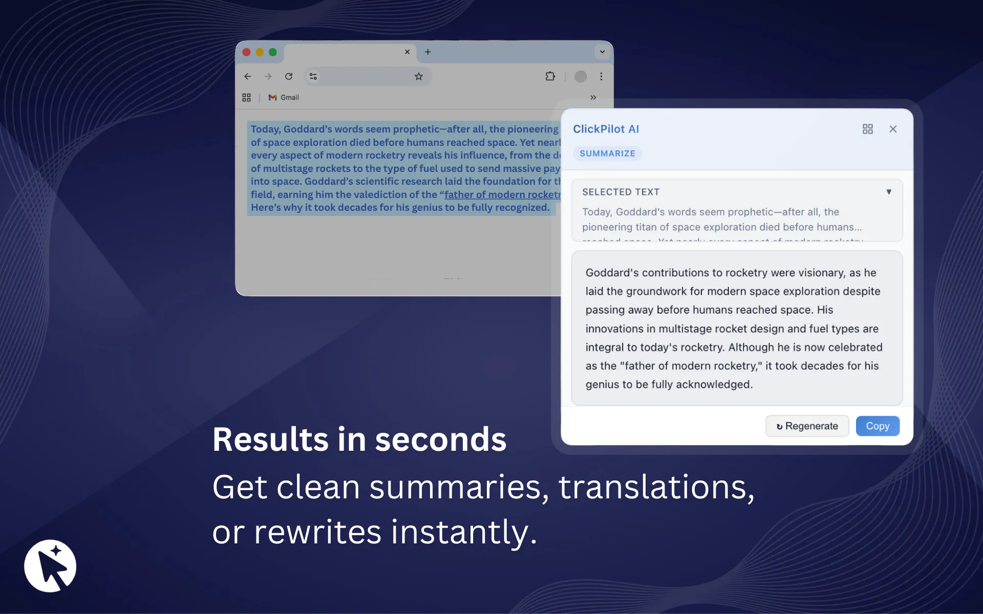 ClickPilot AI 제품 배너