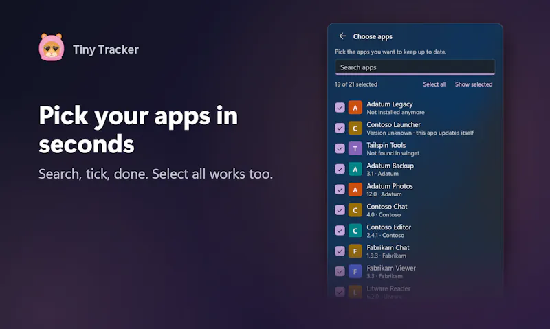  Tiny Tracker screenshot 4
