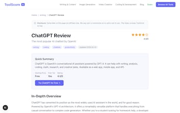 ToolScore AI gallery image