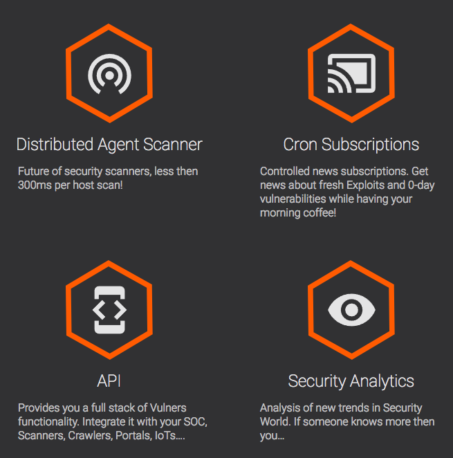 Vulners: complete security database gallery image