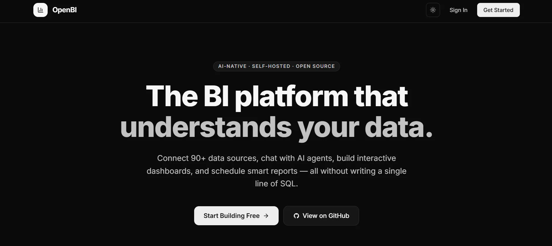 OpenBI gallery image