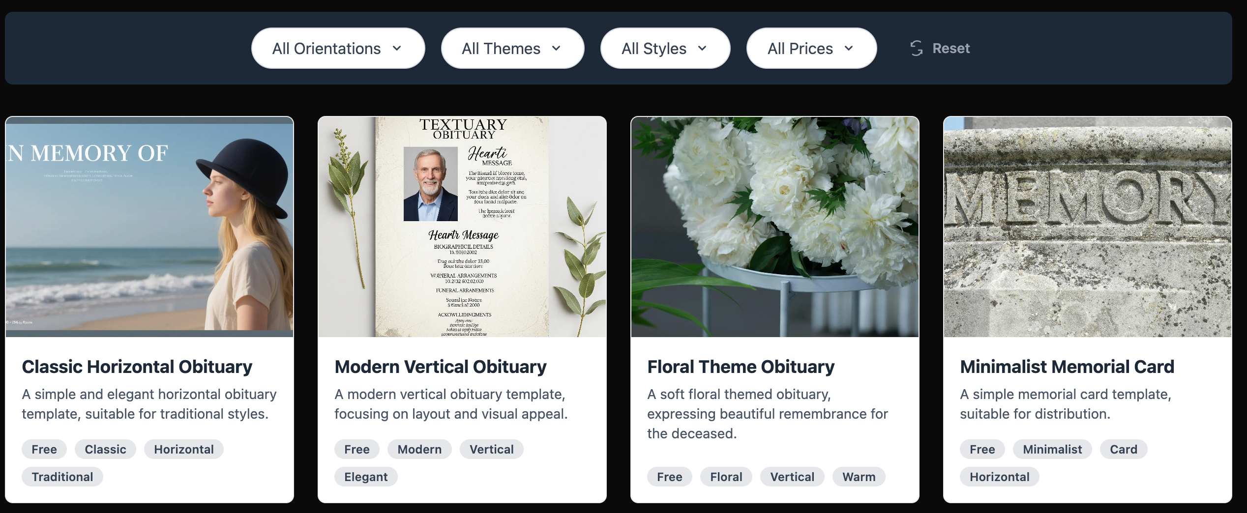 Easy Obituary Templa... logo