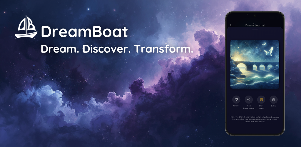 DreamBoat: AI Dream Journal gallery image
