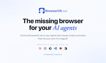 BrowserOS neo gallery image