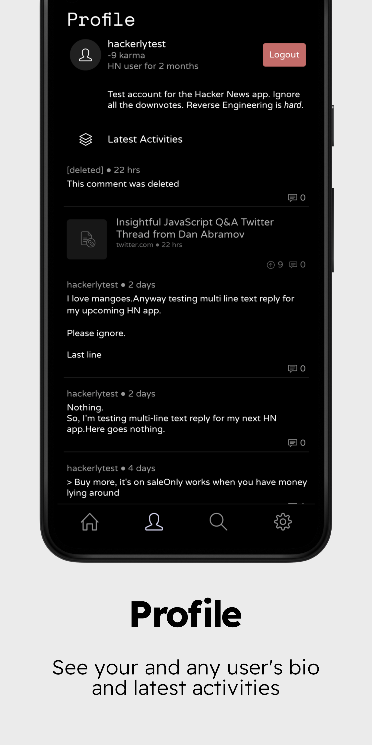 Trilby for Hacker News gallery image
