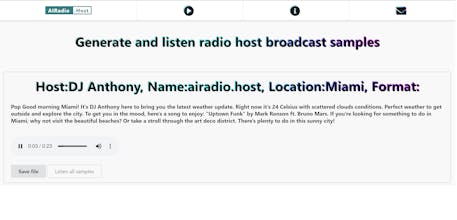 AIRadio.Host gallery image