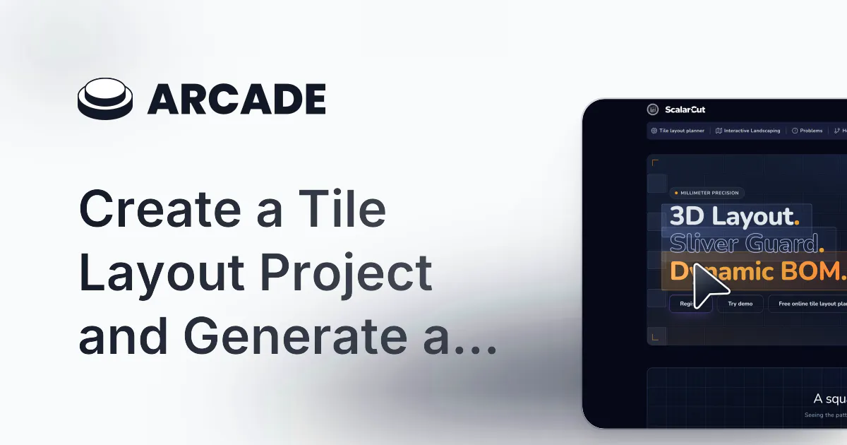 Scalarcut; Tile Layout Planner gallery image