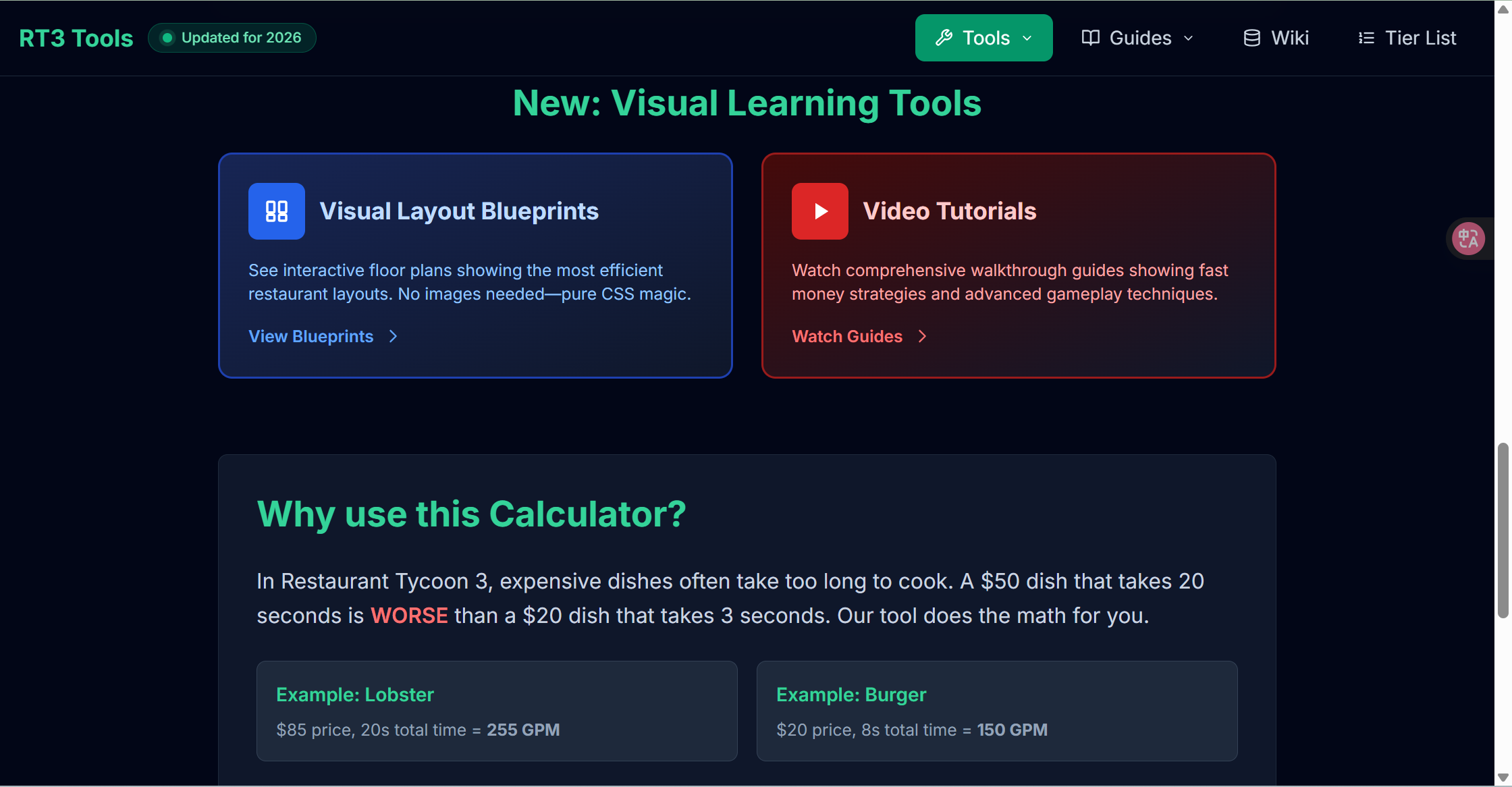 Restaurant Tycoon 3 Calculator gallery image