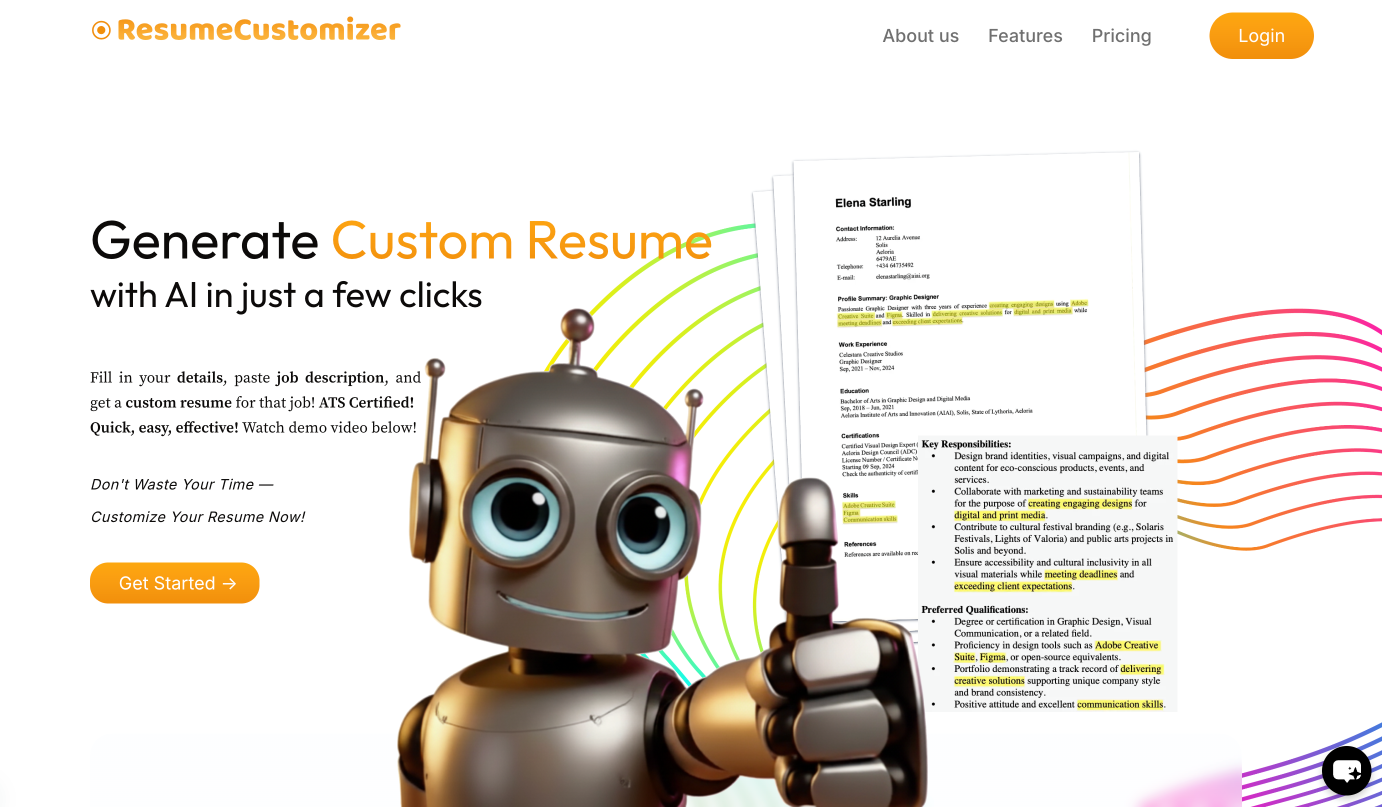 ResumeCustomizer gallery image