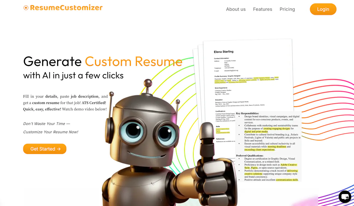ResumeCustomizer