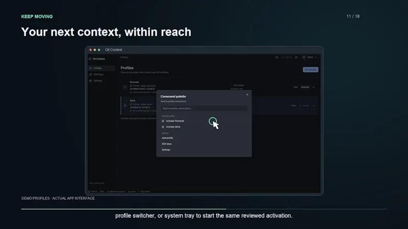 Git Context screenshot 1