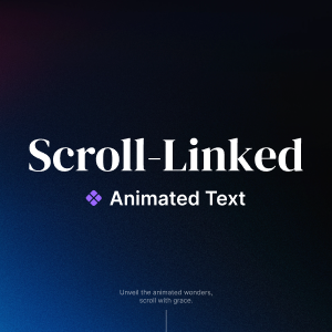 Animated Text logo