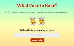 What Cake to Bake? media 2
