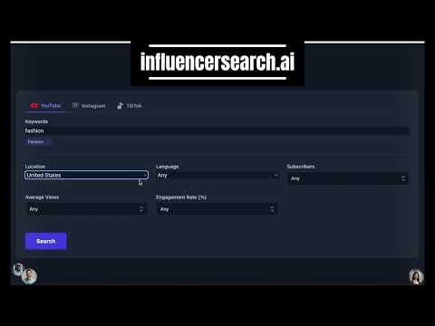 InfluencerSearch.ai gallery image