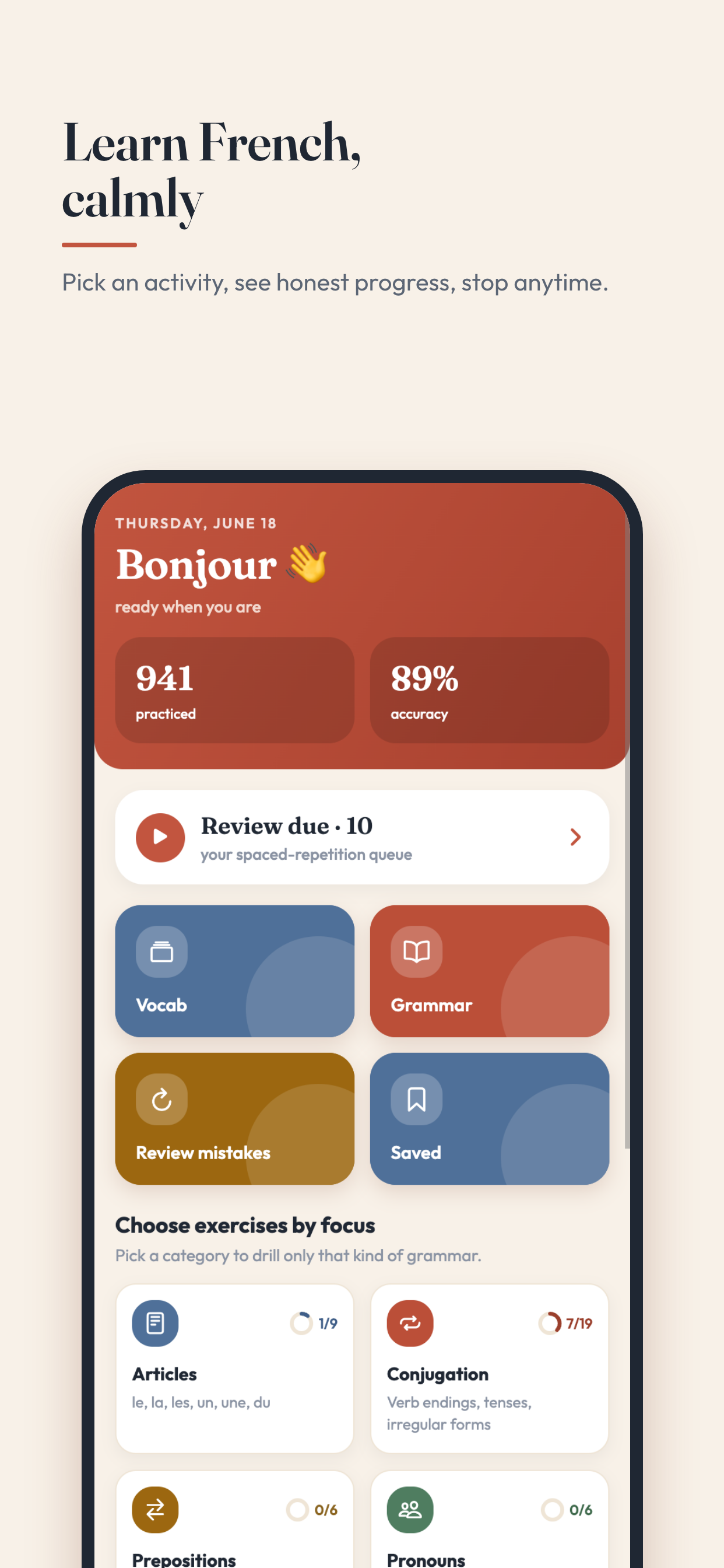 French: Practice gallery image
