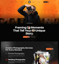 Photography WordPress Website Theme gallery image