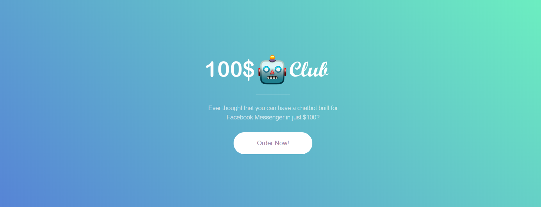 100 Dollar Bot Club gallery image