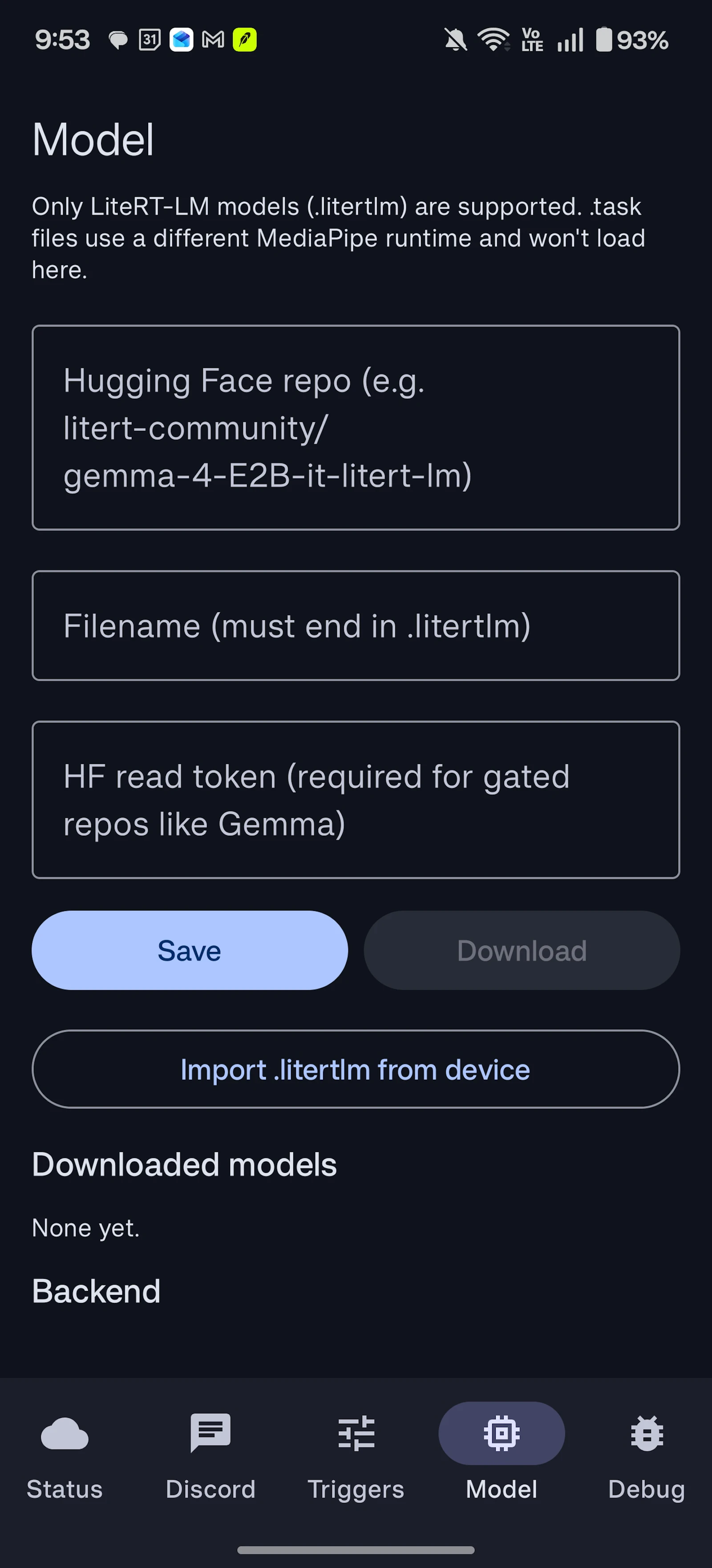 Gello screenshot 3
