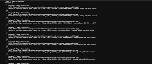 GSMArena + DXOMark API gallery image