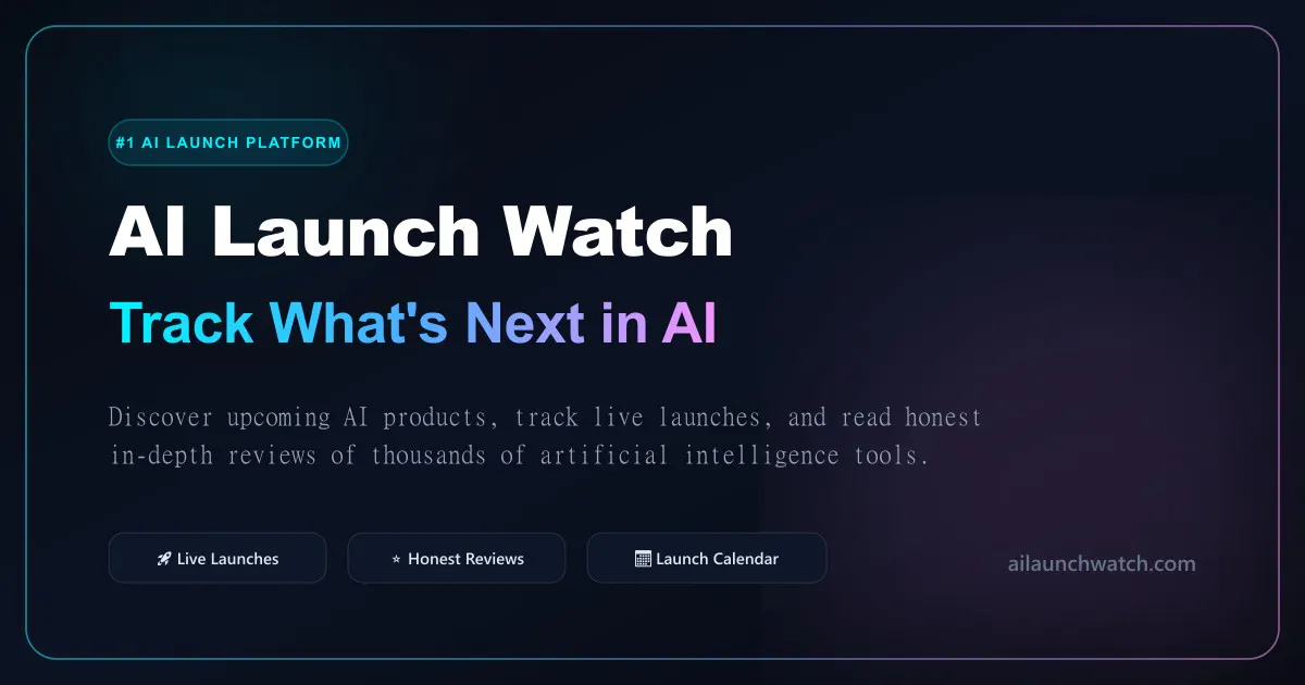 Ai Launch Watch gallery image