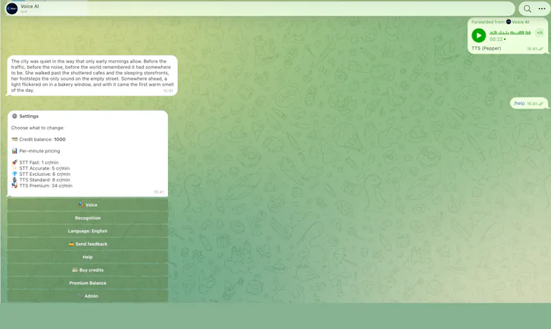 Voice AI screenshot 3