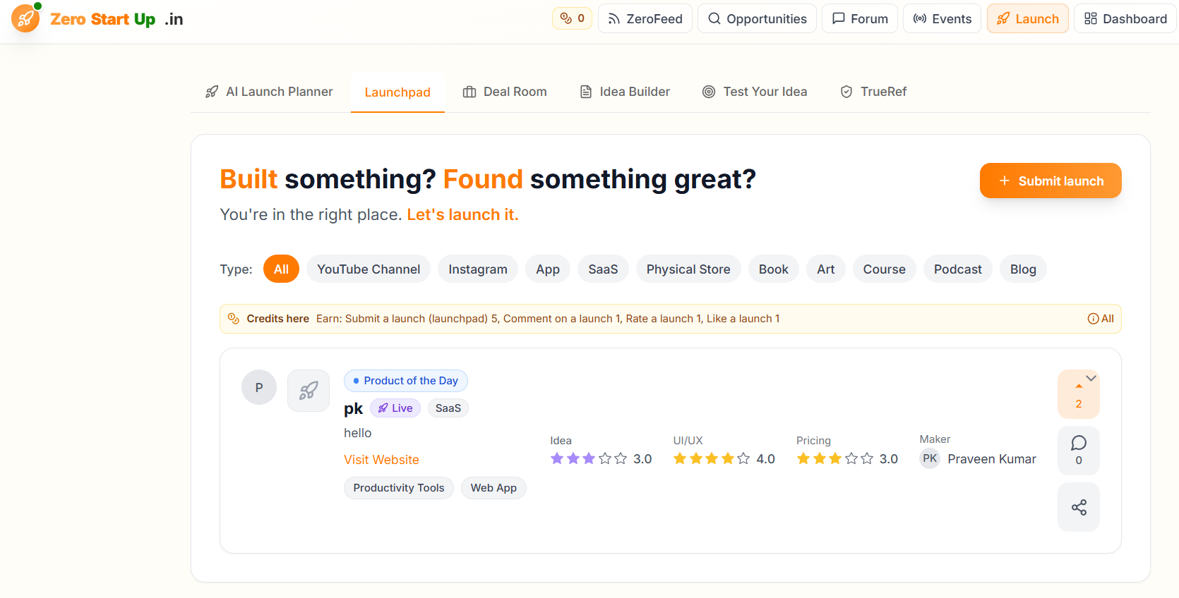 ZeroStartUp.in gallery image