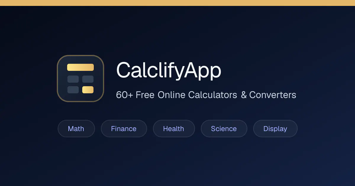 CalclifyApp gallery image