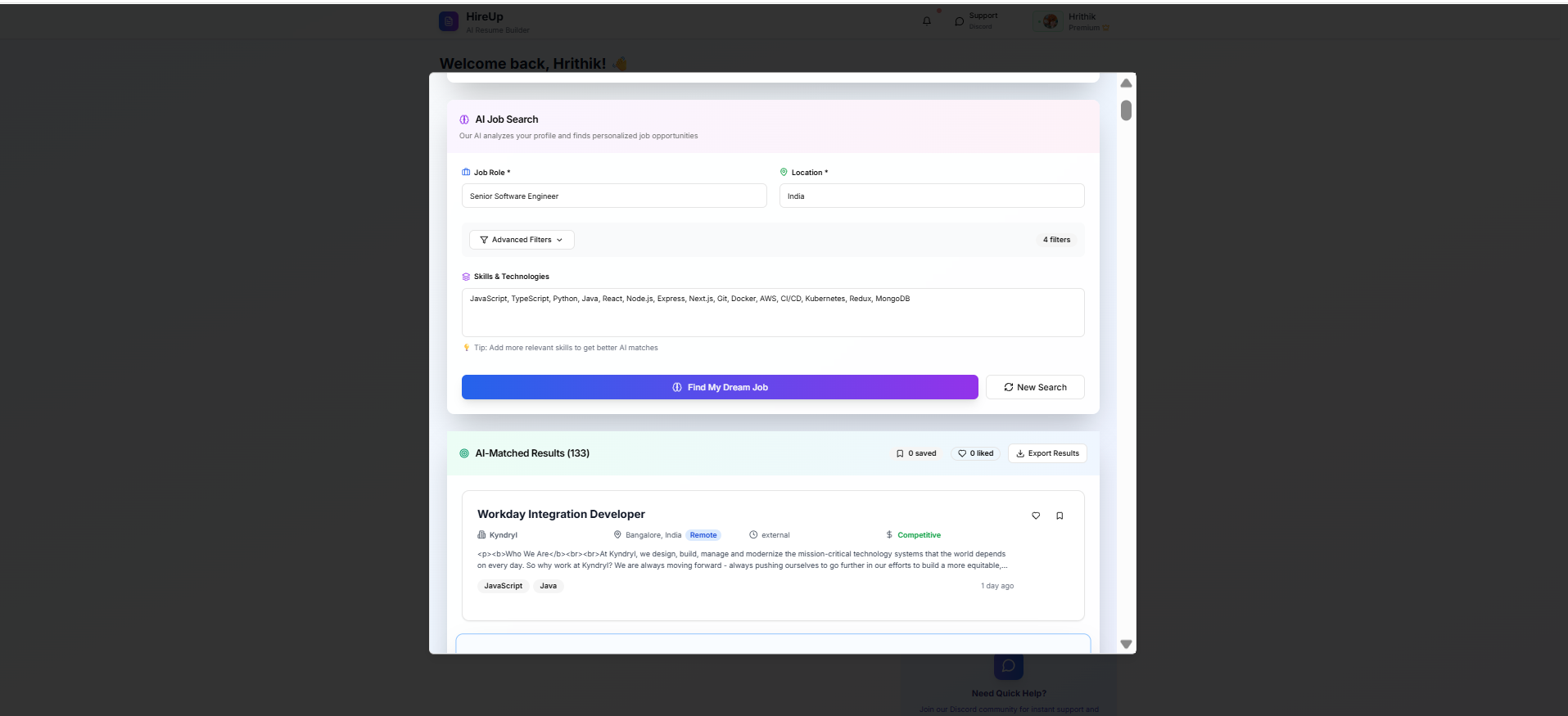 HireUp gallery image