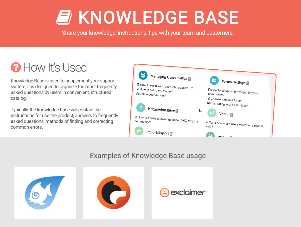 UserEcho gallery image