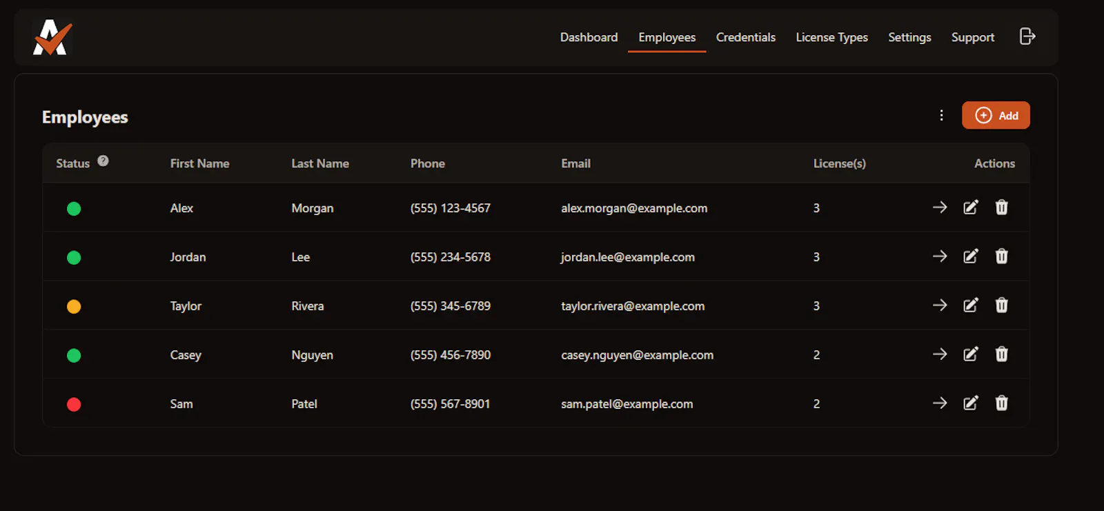 AccrediTrack screenshot 3
