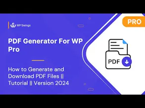 PDF Generator For WP Pro gallery image