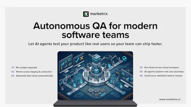 Marketrix User Testing Agent gallery image