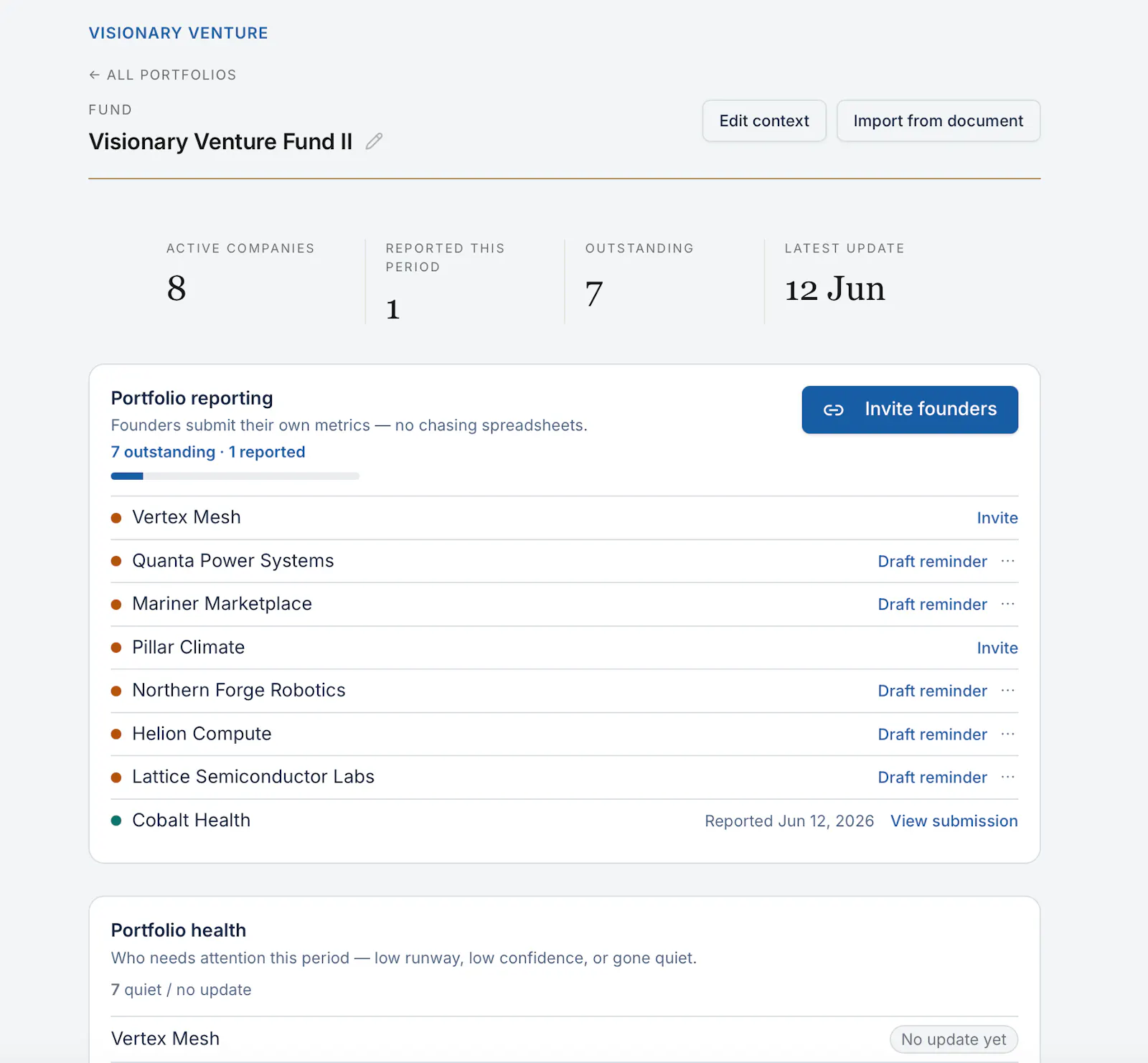 Metry screenshot 1