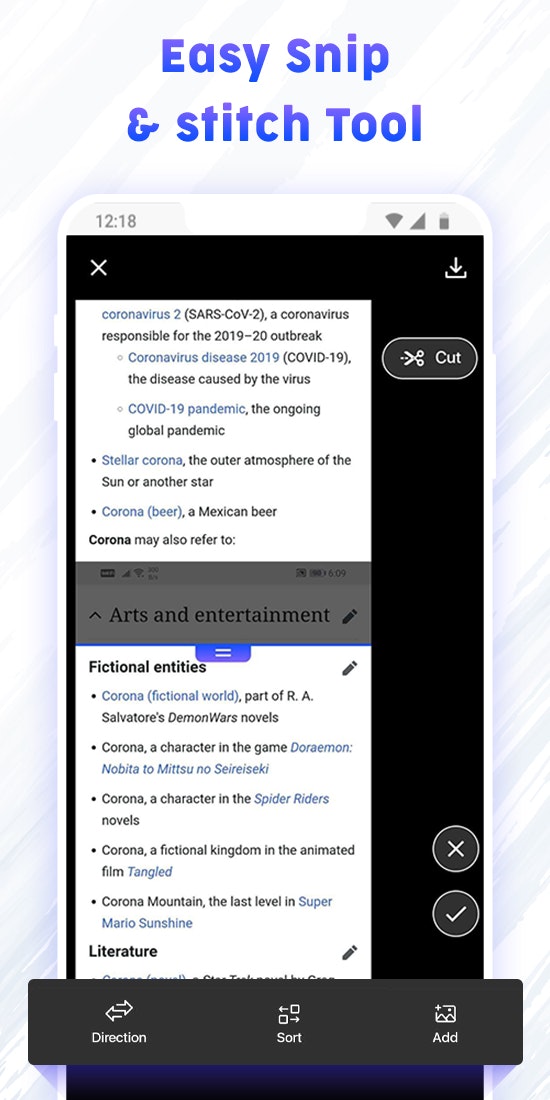 Screenshot stamper gallery image
