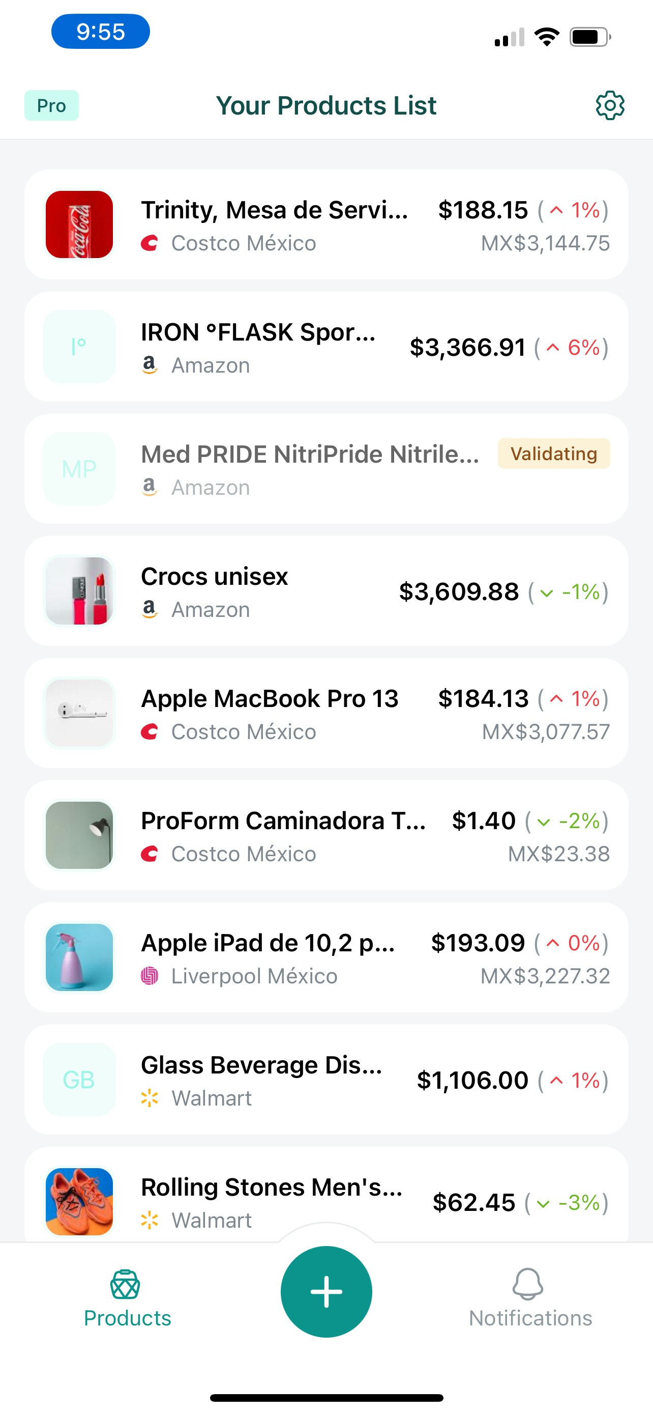 PriceAurus - 가격을 추적하고 가격 하락 경고를받습니다 미디어 3
