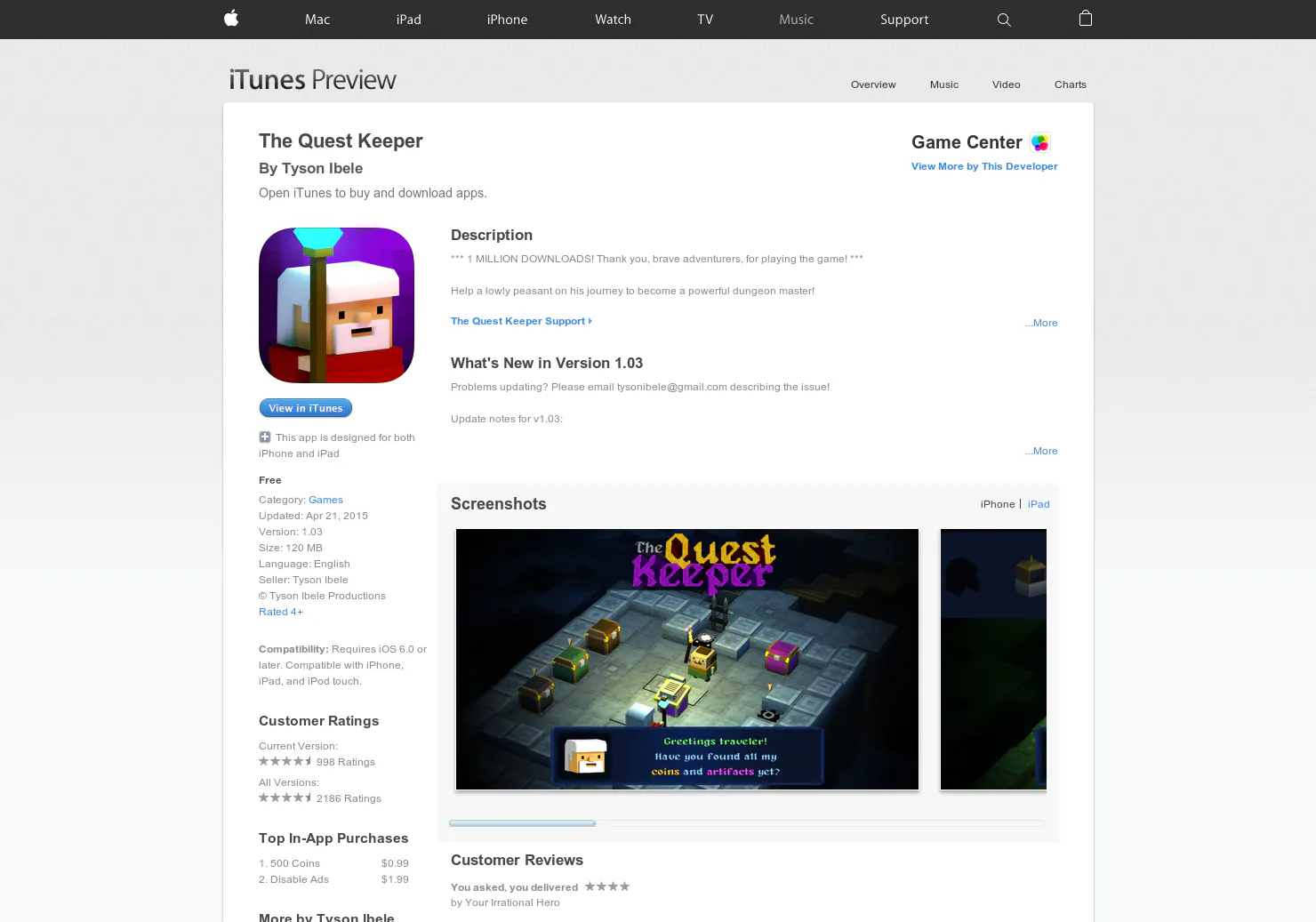 The Quest Keeper