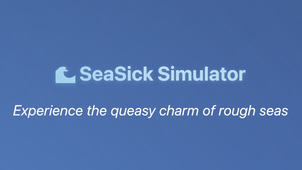SeaSick Simulator gallery image