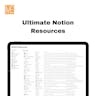 Ultimate Notion Resources