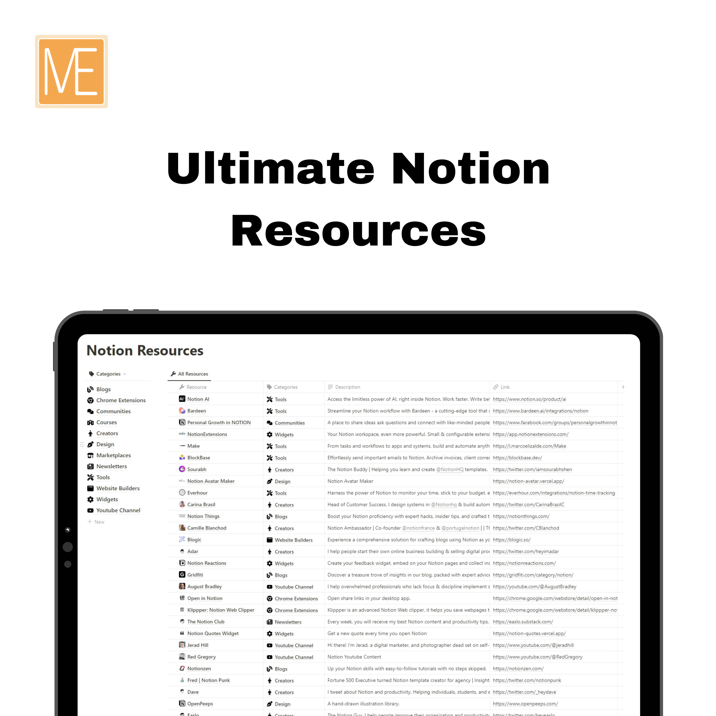 Ultimate Notion Resources