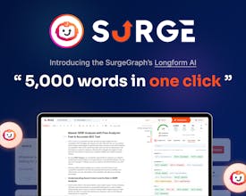 Longform AI by SurgeGraph gallery image