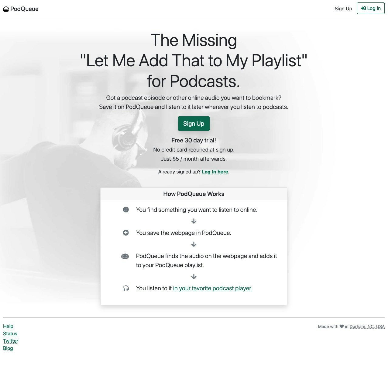 PodQueue gallery image