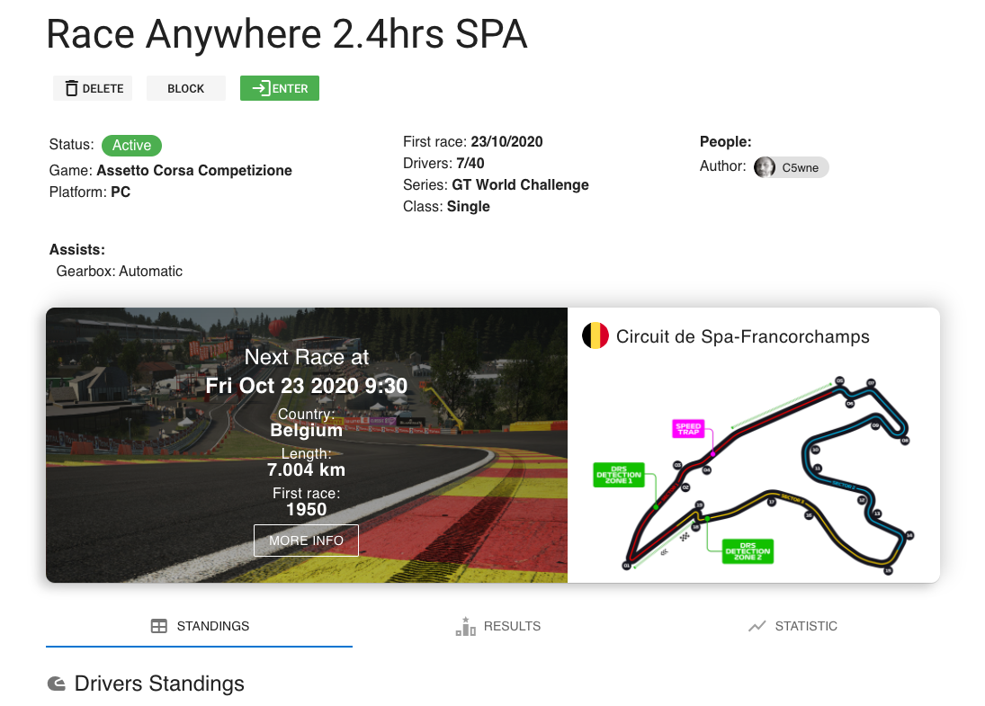 Racing Tournament gallery image