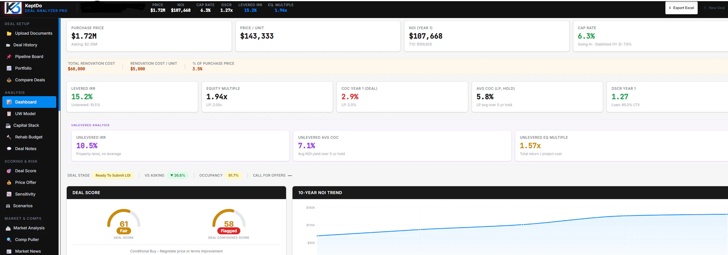 Multifamily Deal Analyzer Pro  截图 3
