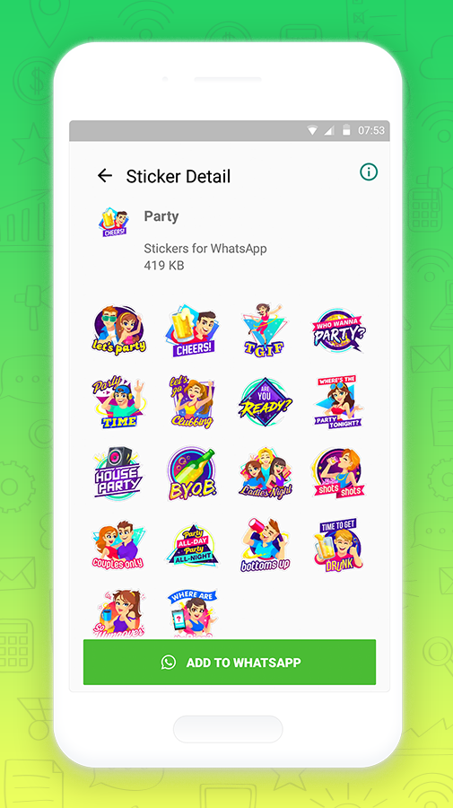 Stickers for WhatsApp: Collection of WAStickerApps gallery image
