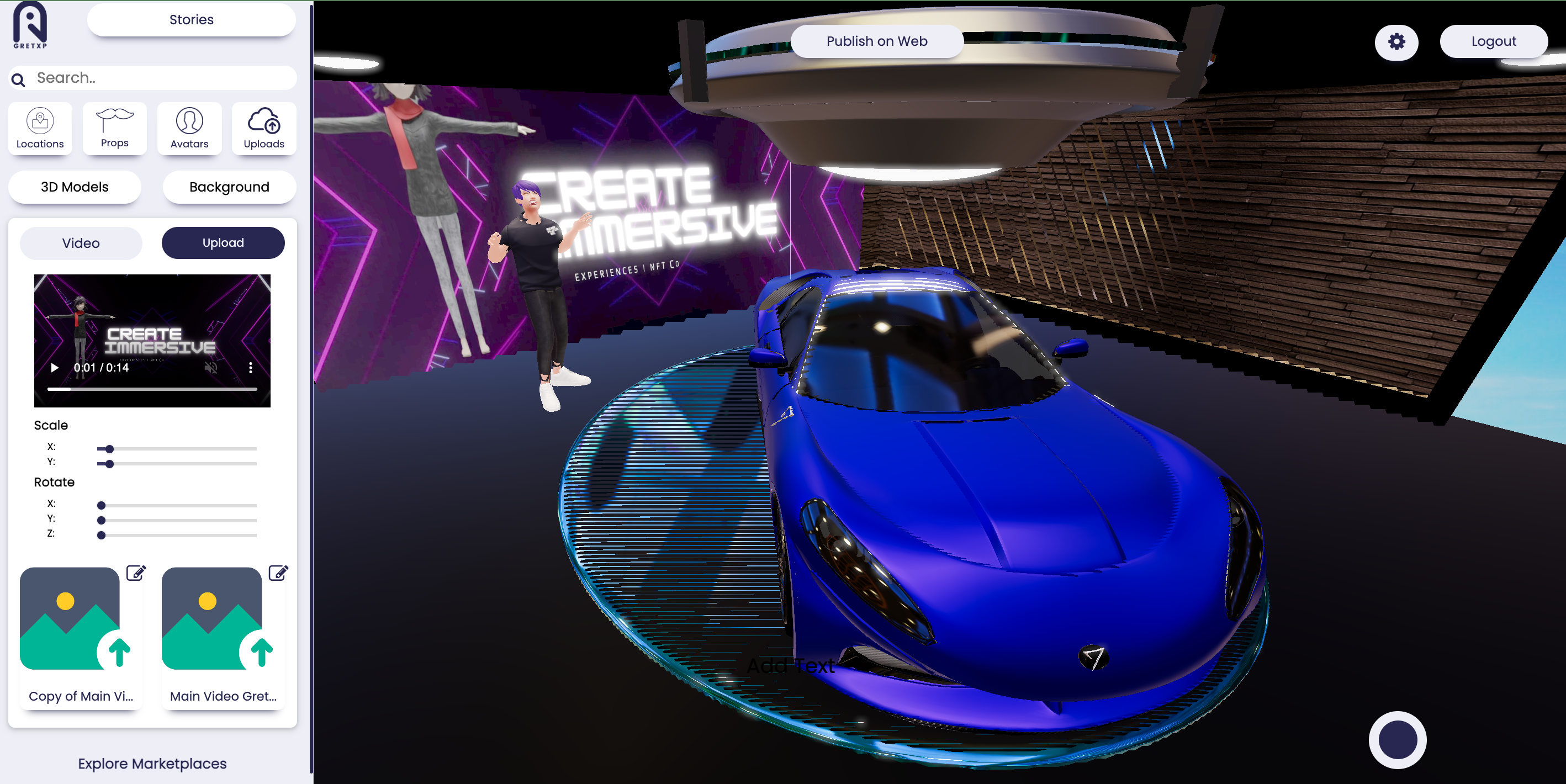 buildvr - 3D 모델 및 3D 경험을 생성, 탐색 및 호스팅합니다 미디어 4