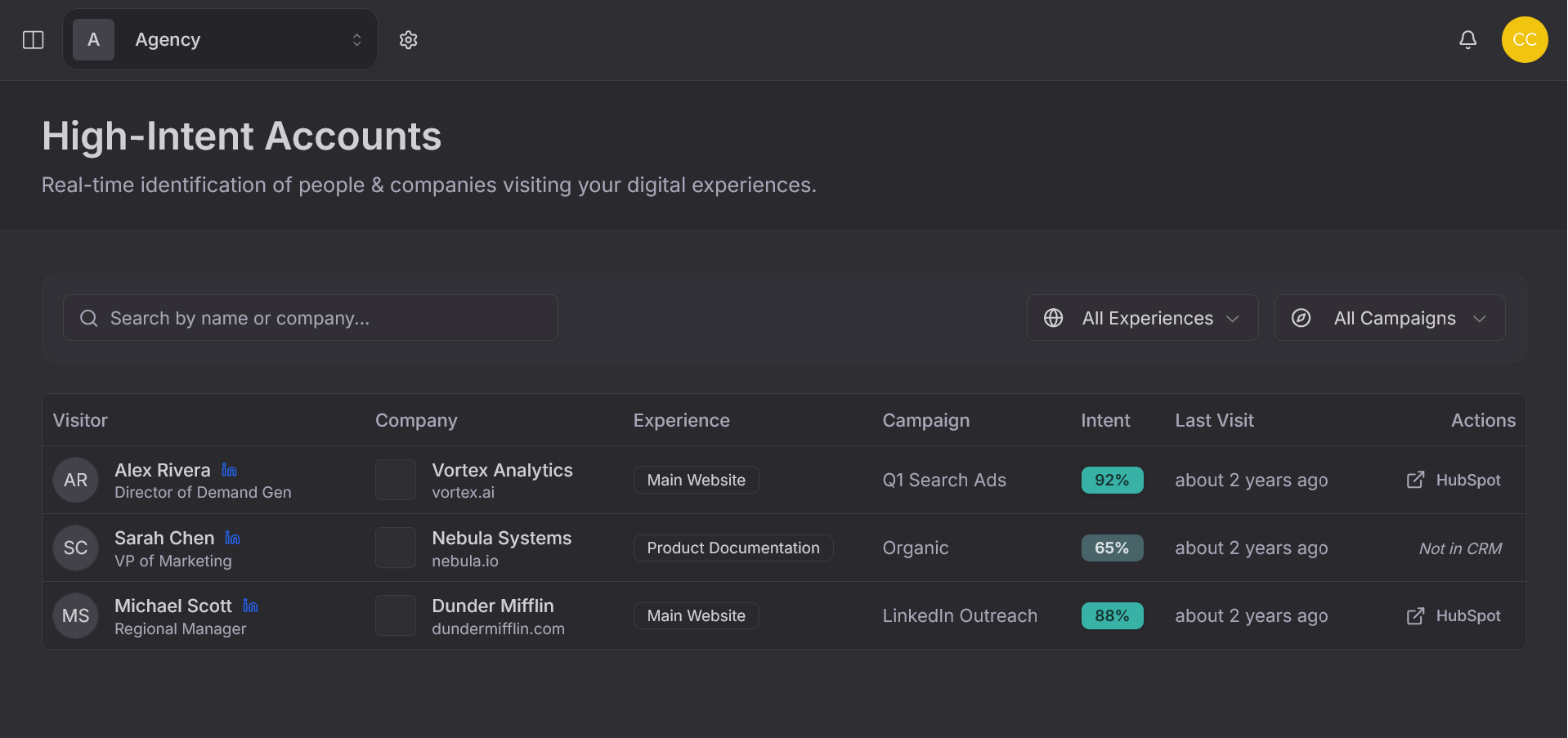 UX Brite GTM Platform gallery image