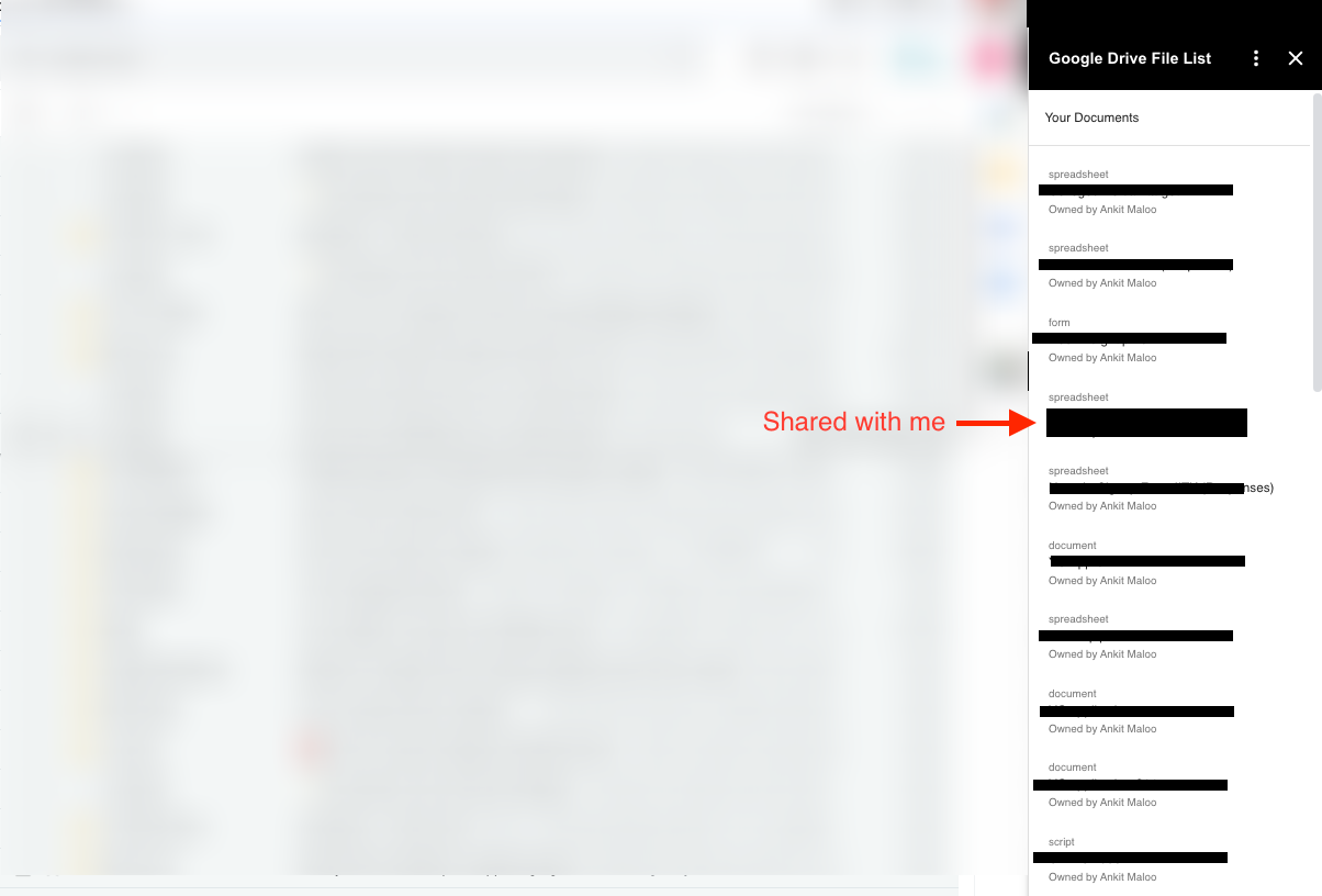 Google Drive Add-On for Gmail Sidebar gallery image