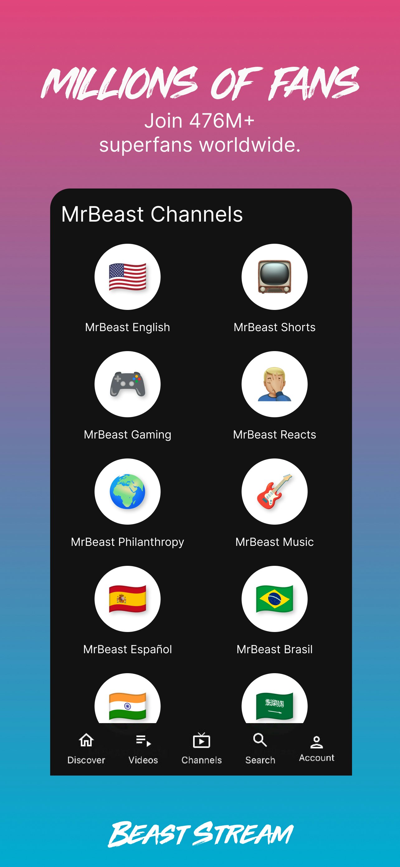 Média MrbeasStream par CreatorStream.tv - Toutes les vidéos MRBEAST dans chaque langue 4
