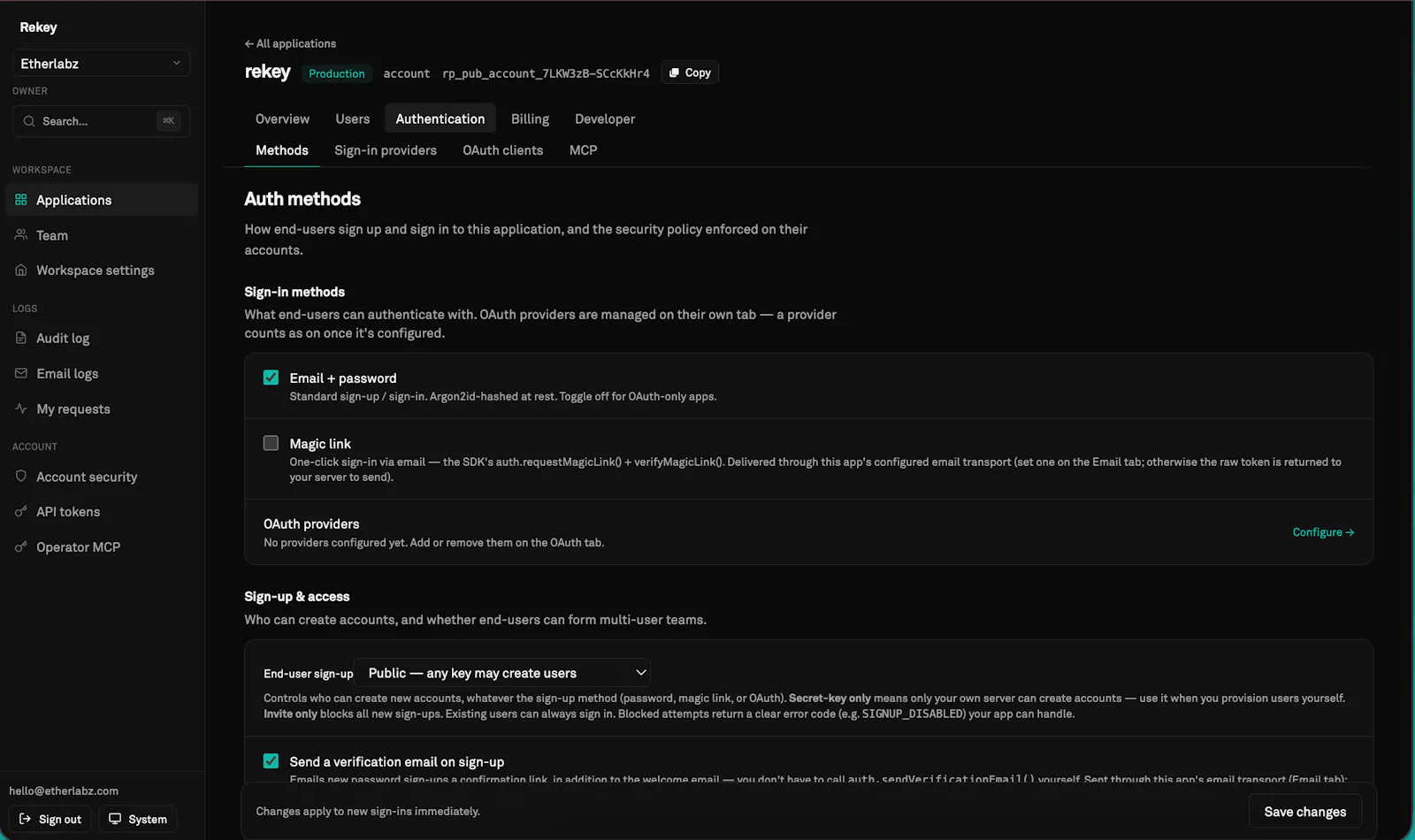 Rekey.dev screenshot 8